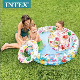 INTEX 原廠 59460 水果充氣遊戲水池 玩水池 幼兒游泳池 遊戲球池 遊樂園 海洋球池(免費檢修 瑕疵換新品)