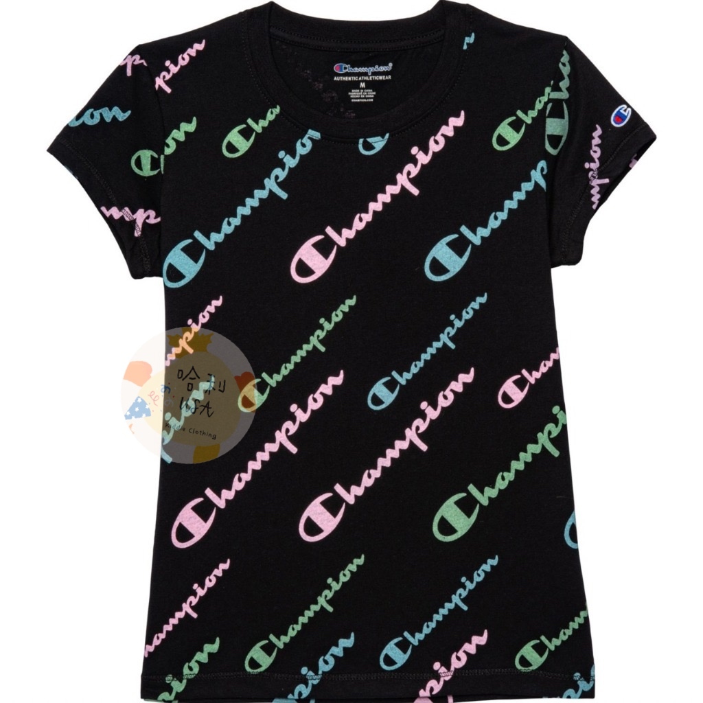 ☻哈利☻美國童裝 Champion 女大童 t-shirt(M L)