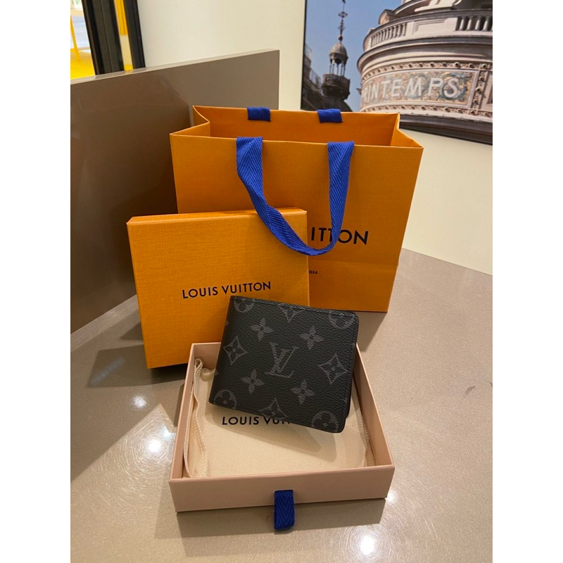 在台現貨🧡💛17800 LOUIS VUITTON  SLENDER 8卡短夾(M62294)