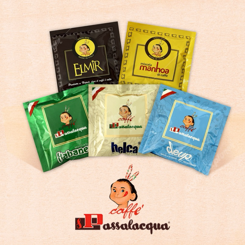 【咖啡探索者】惜福品出清 義大利 Passalacqua 帕薩拉夸 ESE PODS 咖啡易理包 咖啡膠囊