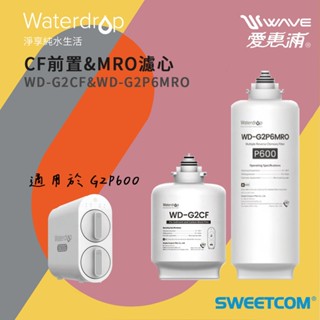 【思維康SWEETCOM】EVERPURE愛惠浦 適用於G2P600 CF前置濾心 MRO濾心 組合優惠濾心