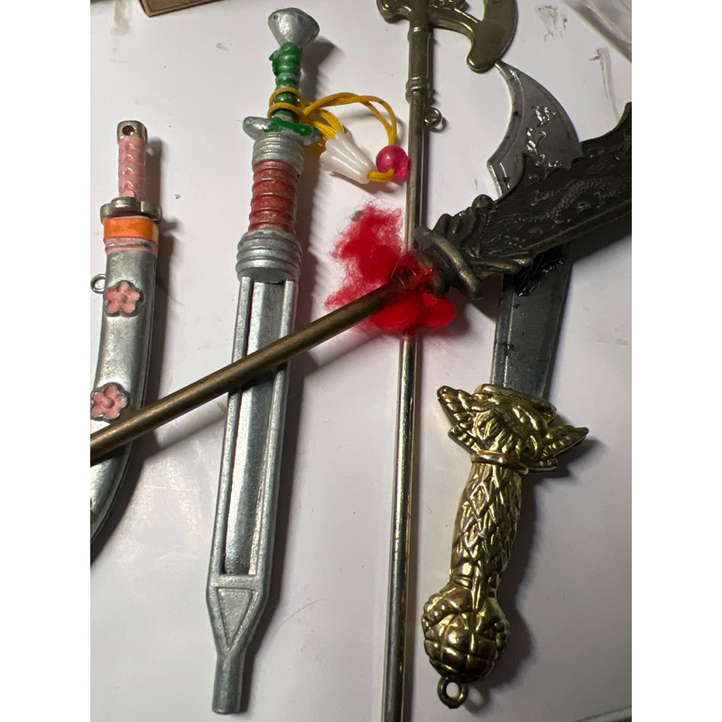 ［限貨］ 霹靂商品 霹靂布袋戲 霹靂 早期 布袋戲 會員 周邊 商品 兵器 娃娃 素還真 掌中人偶 刀劍