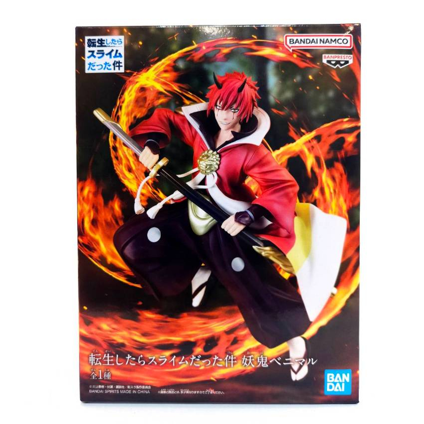 🔥鹿本🔥全新 現貨 日版 景品 BANPRESTO 關於我轉生變成史萊姆這檔事 妖鬼紅丸 紅丸 公仔 模型