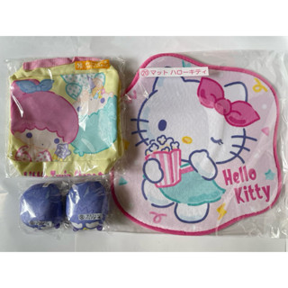 [現貨] 日版 一番賞 SANRIO 三麗鷗 全明星 Hello Kitty 酷企鵝 雙子星 地墊 娃娃 收納袋