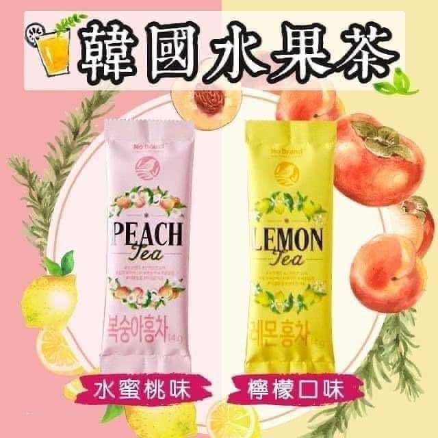 【現貨】韓國NO BRAND 水果茶沖泡飲