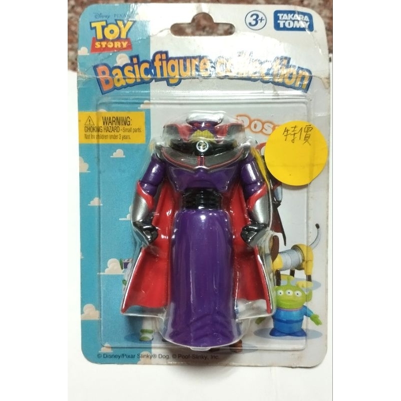 盒損品內容全新 TAKARA TOMY 玩具總動員 人偶 吊卡系列  札克 人偶