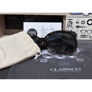 聖誕節禮物 太陽眼鏡 生日禮物 CLASSICO - S11 黃花琥珀墨鏡