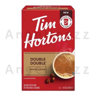 🇨🇦加拿大 Tim Hortons熱巧克力 法式香草咖啡☕️ 中度烘焙、摩卡 雙倍奶霜 8包 獨立包裝‼️