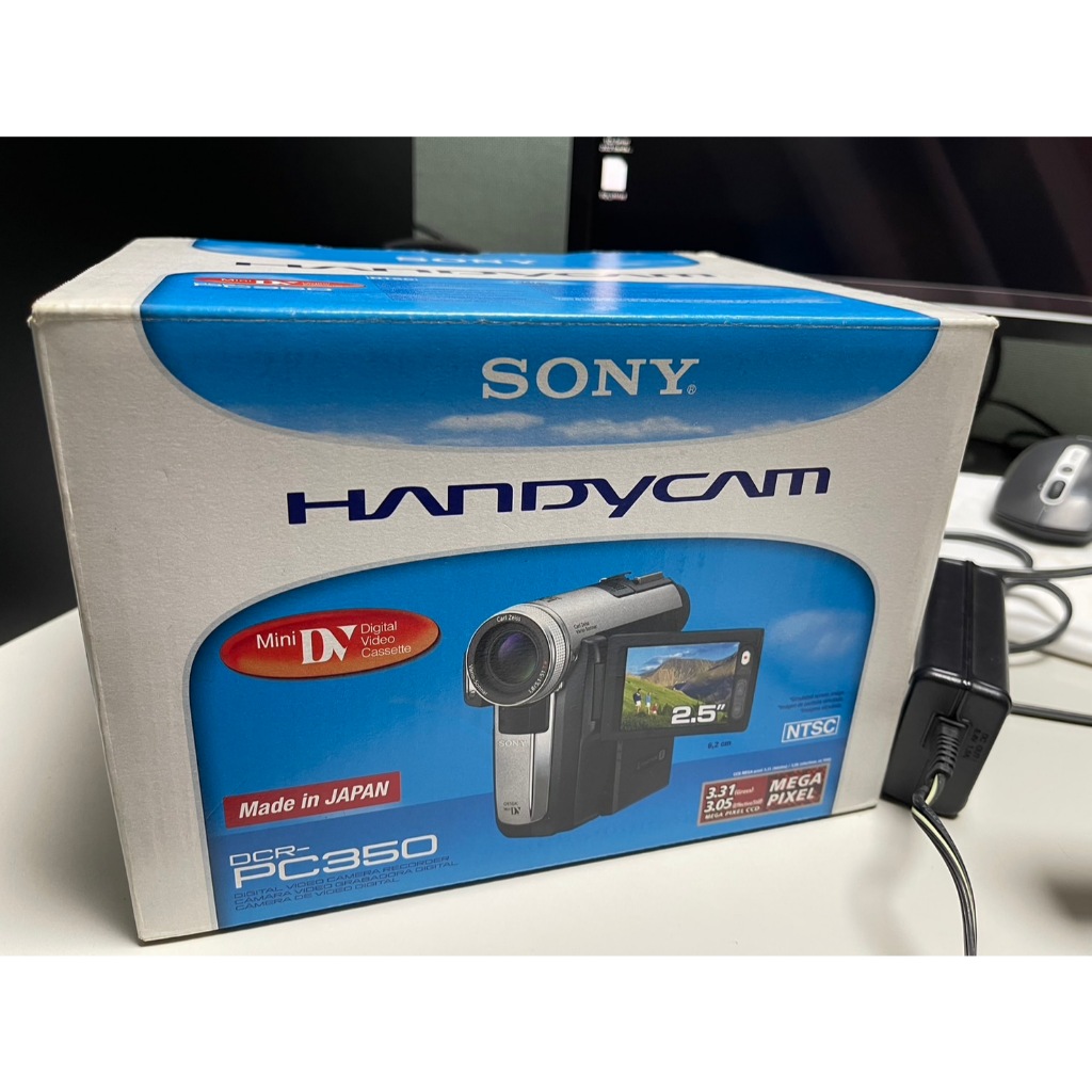 SONY DCR-PC350 數位液晶攝錄放影機 - 二手機