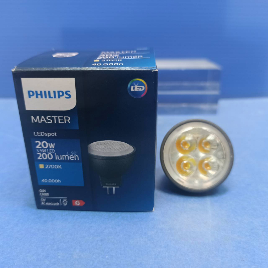 PHILIPS 飛利浦 LED MASTER 旗艦 MR11 投射燈 杯燈 24D 3.5W(2700K) AC12V