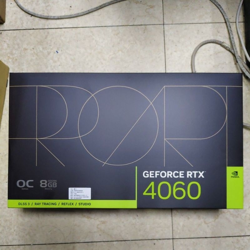 全新面交9500 ASUS ProArt GeForce RTX 4060 8GB GDDR6 顯示卡