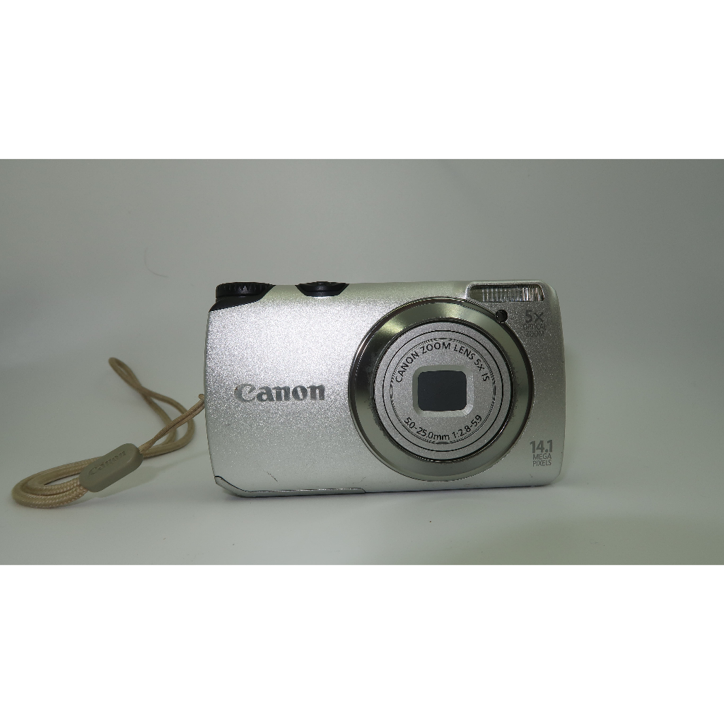 銀色 Canon PowerShot A3200 IS 相機 CCD數位相機 老相機 冷白皮 佳能 小紅書