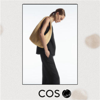 🇸🇪【COS】拉菲草 RAFFIA｜編織包｜草編包｜肩揹包｜斜揹包｜超大包｜春夏｜海邊｜泳池｜度假｜輕盈｜涼爽｜米｜綠