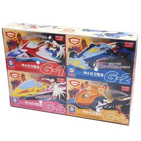 【現貨】ACADEMY 愛德美 韓版 科學小飛俠 載具套組 組裝模型 座機 G1~G4 韓國