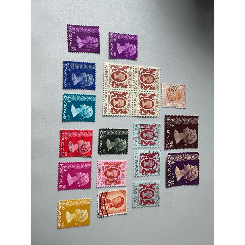 舊郵票）日本香港郵票