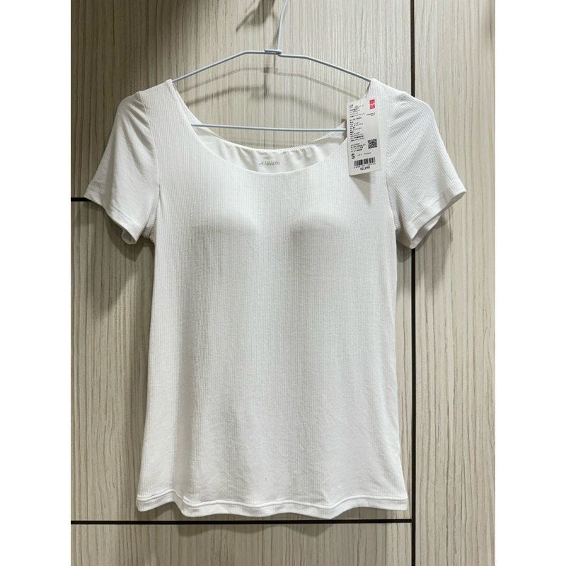 uniqlo airism 女/無鋼圈美型胸罩/T-shirt/白上衣/日本購買