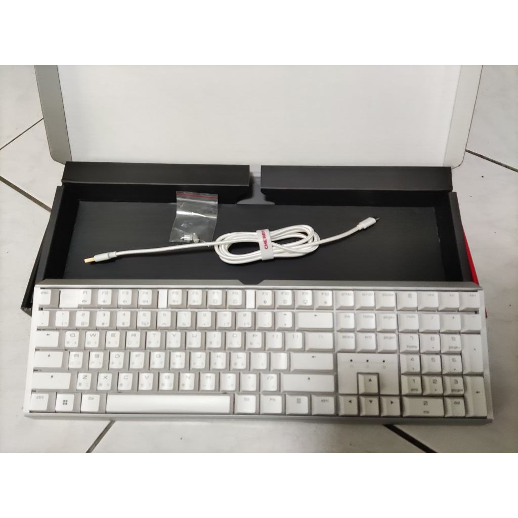櫻桃 CHERRY MX3.1S WHITE 機械鍵盤 靜音紅軸 &lt;原廠保固中&gt; **含運**