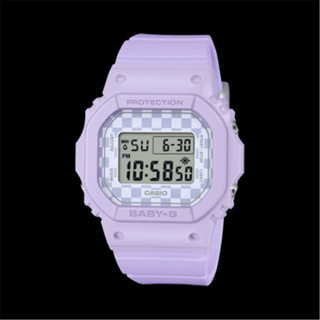 CASIO 卡西歐 BABY-G 滑板潮流系列 休閒 方形 電子腕錶 - 丁香紫 (BGD-565GS-6)[秀時堂]