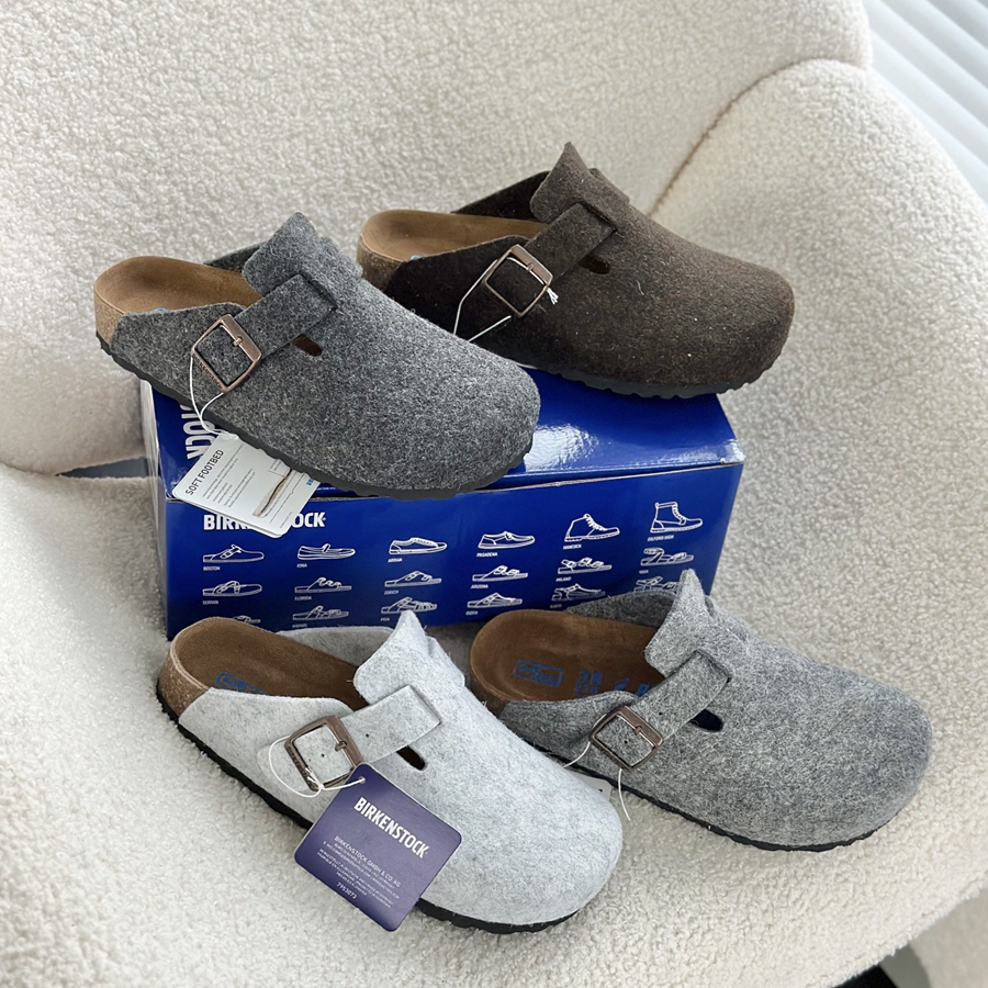 德國 Birkenstock 勃肯鞋 休閒拖鞋 軟木墊 羊毛氈 半包拖鞋 包頭鞋 懶人鞋 情侶款 穆勒鞋 增高 戶外鞋