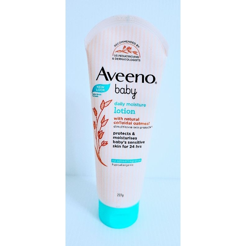 Aveeno 艾惟諾 嬰兒 燕麥 保濕乳 100 % 原廠正貨 227g 美國兒科 醫師推薦 舒緩乾癢 活萃燕麥成份