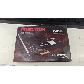 知飾家 二手良品 Kingston - HyperX Predator PCIe 固態硬碟擴充座(無硬碟)