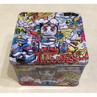 [九尾妖姬] 降價清倉 正版現貨 REMAX TWS RM-300 立體聲 藍芽耳機無線 充電式低音重砲智慧語音音響音箱