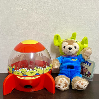 香港迪士尼 達菲 三眼怪 玩具總動員 鑰匙圈 絨毛玩具吊飾