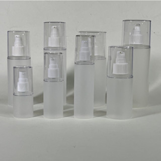 阿瓶 橢圓 按壓瓶（本色）壓頭 (白色) 30ml~250ml 分裝瓶 壓瓶 乳液分裝瓶 （臺灣製造）