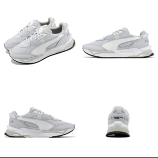 PUMA 休閒鞋 Mirage Sport Heritage W 淺灰 白 低筒 基本款 增高