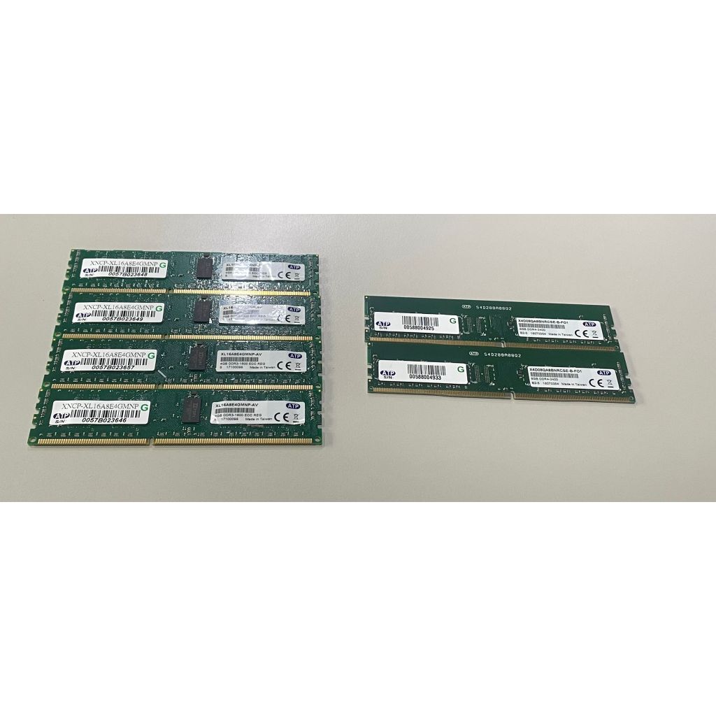 ATP 華騰國際 DDR3 4G 1600MHz  / DDR4 8G 2400MHz/RAM RAM記憶體
