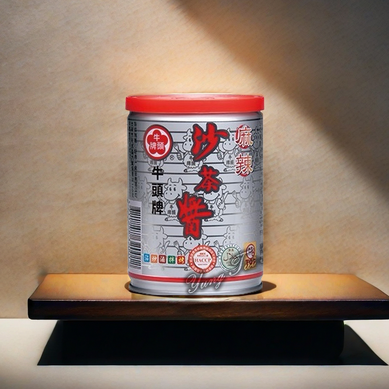【牛頭牌】 麻辣沙茶醬(5號) 250g 《全新／凹罐／即期》