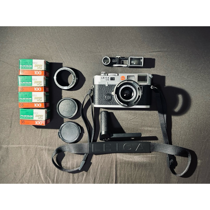 Leica M6 classic TTL 0.72 底片相機 原廠握把 背帶 觀景窗 Leitz 35mm 徠卡 誠可議