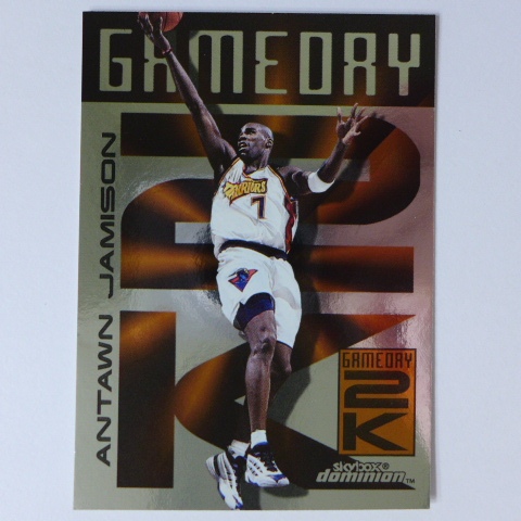 ~Antawn Jamison/名人堂/安東·傑米森~1999年SkyBox金屬設計.NBA特殊卡