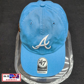 <極度絕對> 47 Brand MLB CLEAN UP 勇士 美國純正 老帽 軟帽 棒球帽