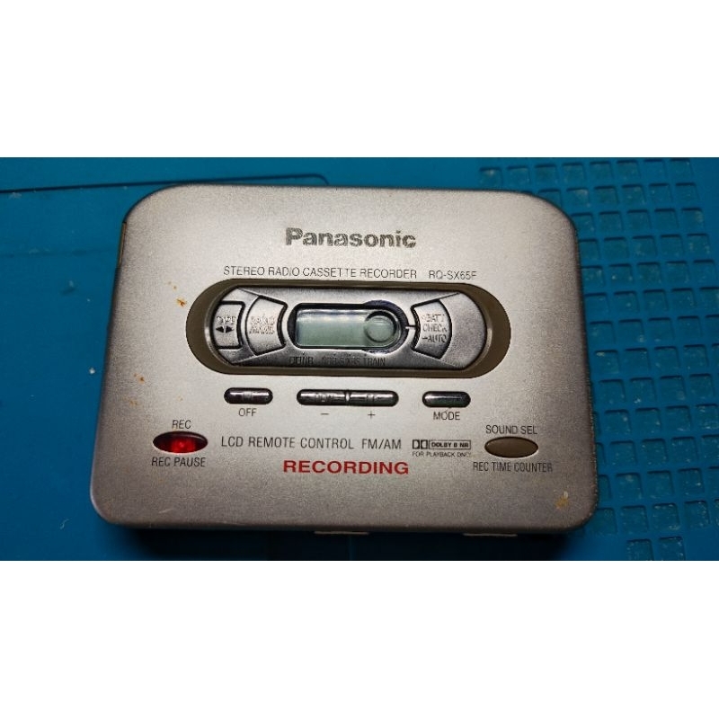 Panasonic RQ-SX65F收音機卡帶綠放隨身聽