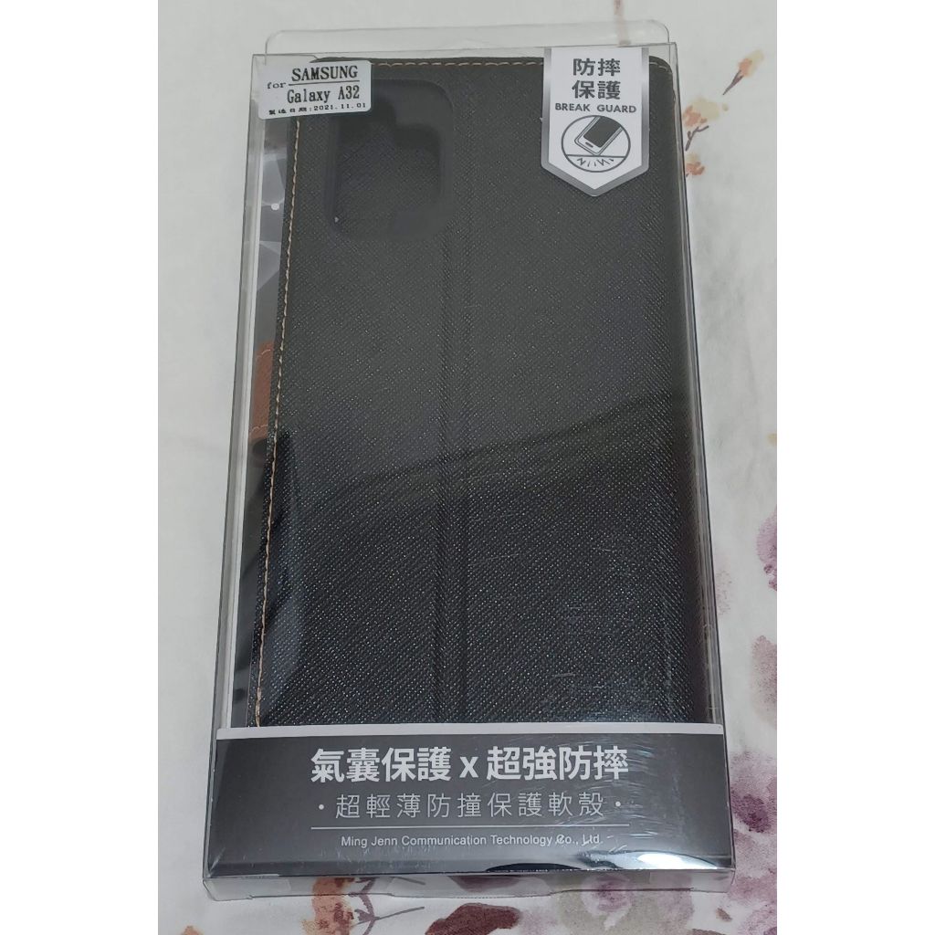 Samsung  Galaxy  A32 黑色手機皮套