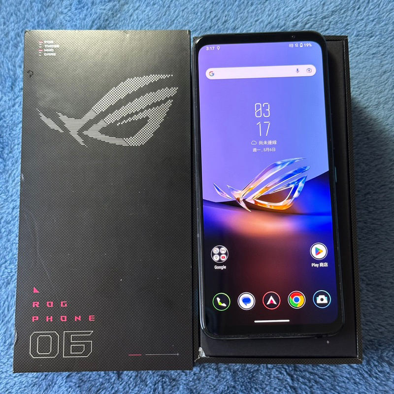 ASUS ROG Phone 6D 5G 256G 灰 AI2203 ROG6D 功能正常 二手 6.78吋 雙卡雙待
