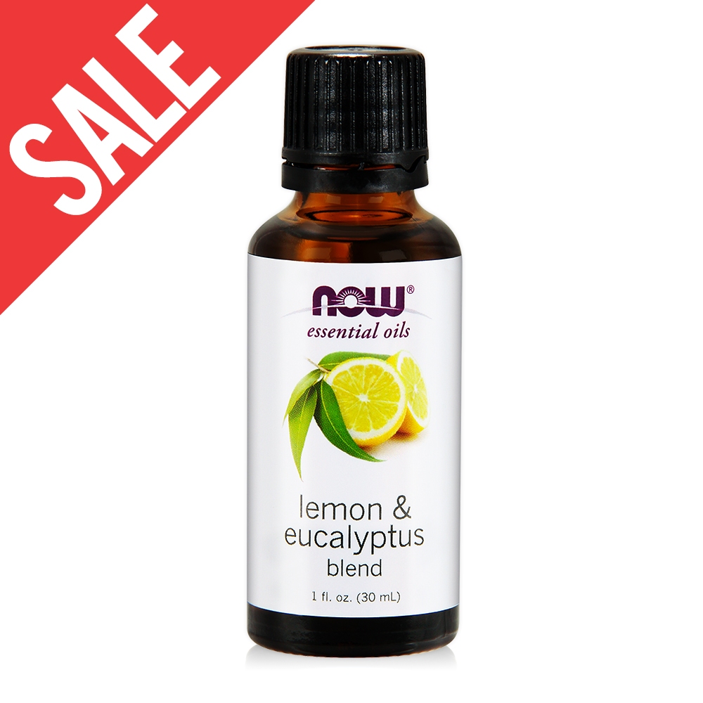 買一送一【NOW】 Lemon Eucalyptus Blend檸檬&尤加利複方純精油(30 ml)2024/06/17