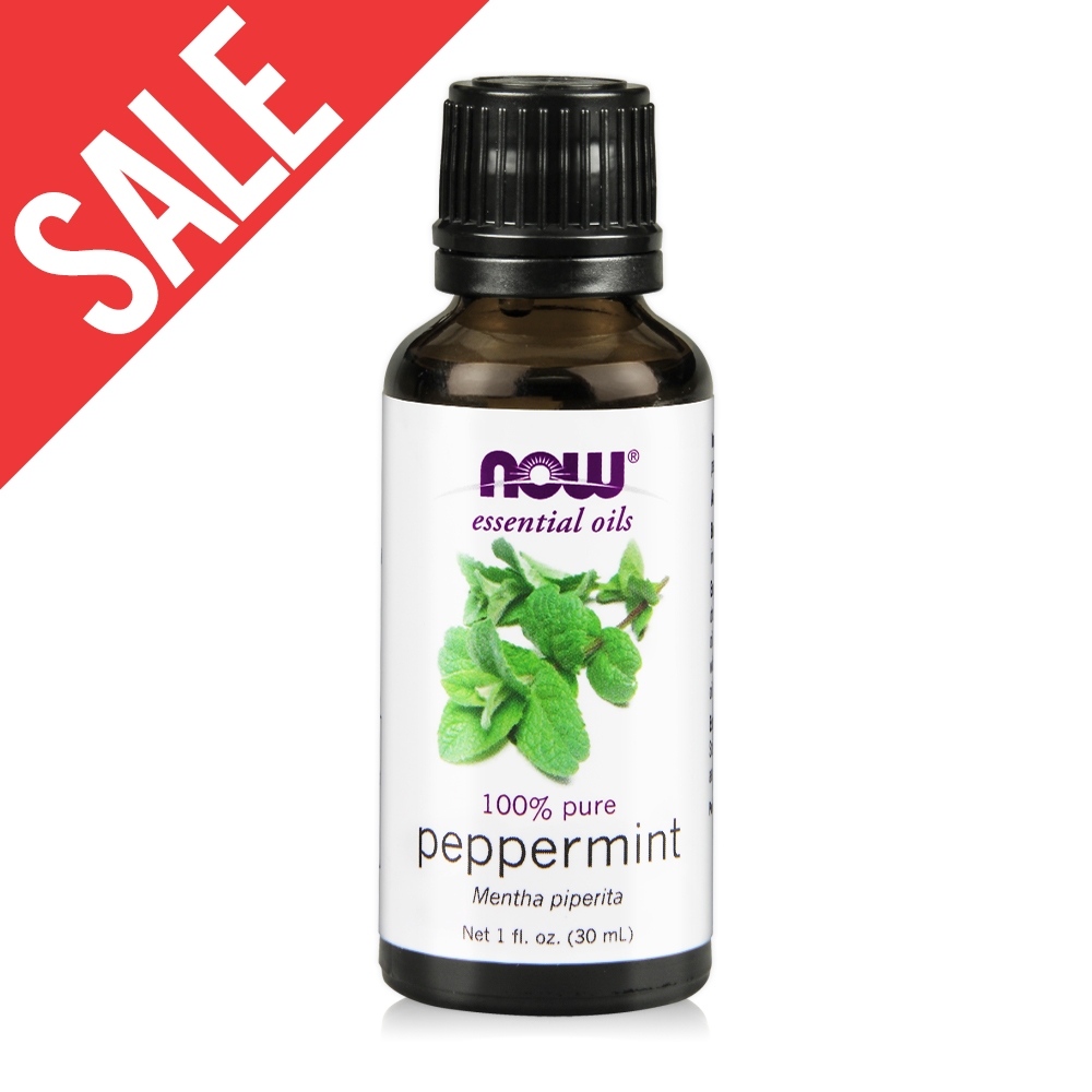 買一送一【NOW】Peppermint Oil 胡椒薄荷純精油(30 ml) 效期2024/10/31