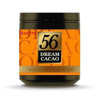 快速出貨 韓國 樂天 LOTTE DREAM CACAO 骰子巧克力 56% 巧克力 苦甜巧克力 86g 罐裝 盒裝