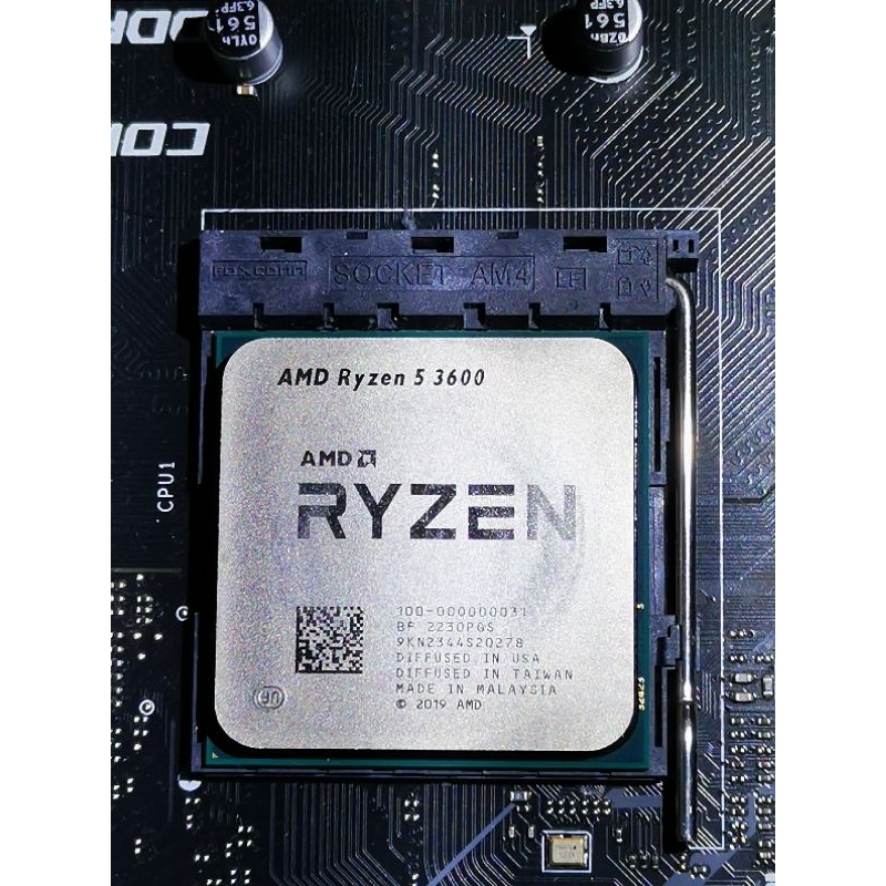 AMD Ryzen R5-3600 AM4 6核心(保固至2025.12.22)