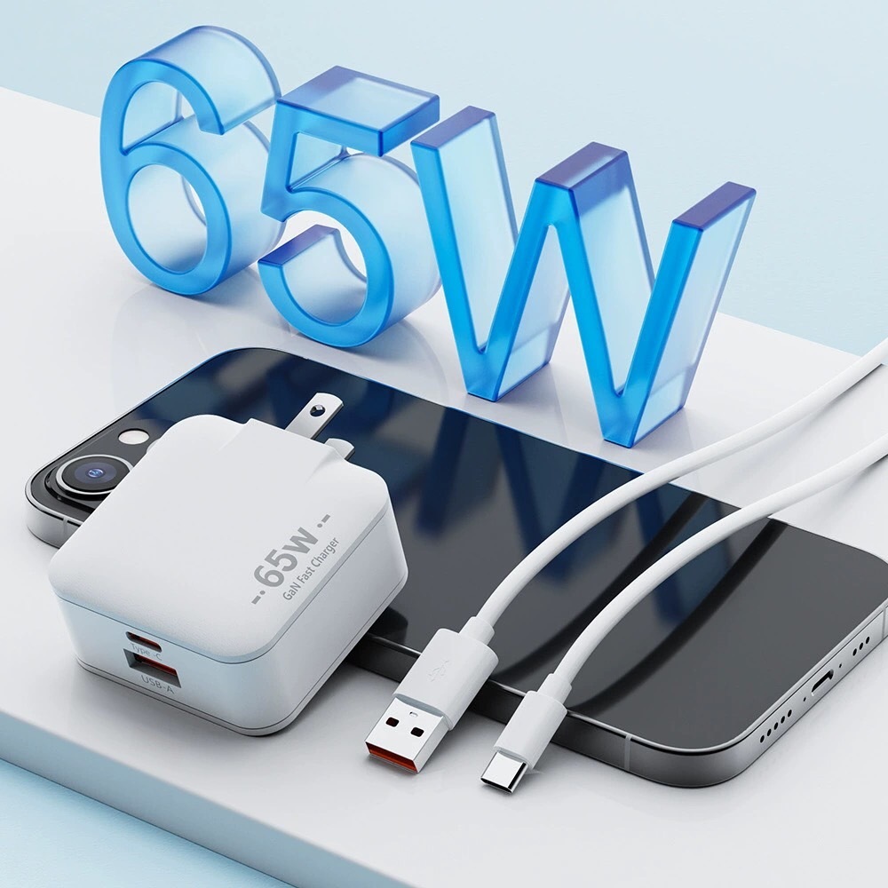 【24H免運】台灣公司貨 PD充電頭 65w快充頭 PD快充  BSMI認證 110V~220V寬電壓+發票
