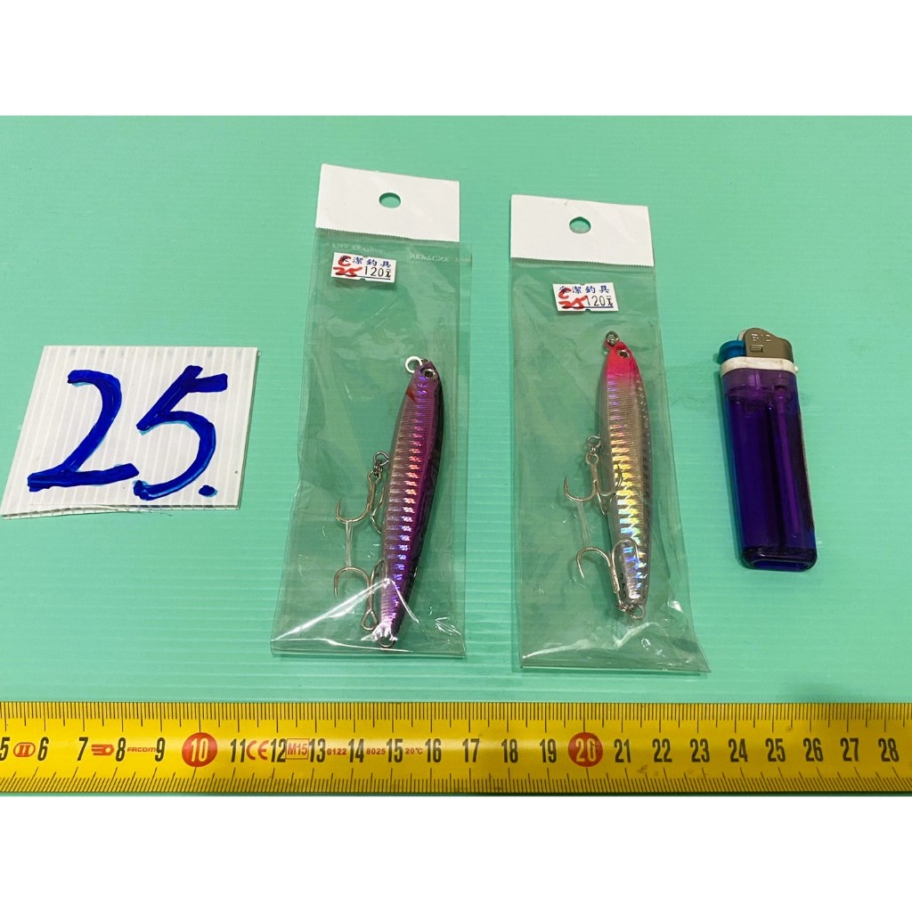 多色假餌 魚餌 魚勾 海釣 釣魚鉤 日本二手外匯精品釣具 編號C25