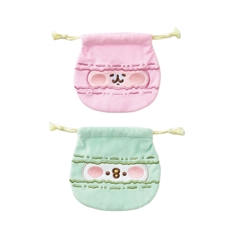 【日本進口】卡娜赫拉的小動物 夾住系列束口袋(共兩款)