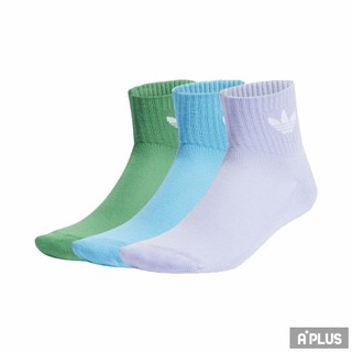 ADIDAS 襪子 基本款短襪 MID ANKLE SCK -IU2698