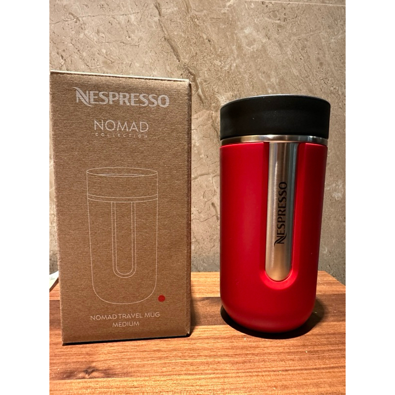 [全新]Nespresso Nomad 中量隨行咖啡杯 豔麗紅 官網售價$1020 限時出清特價
