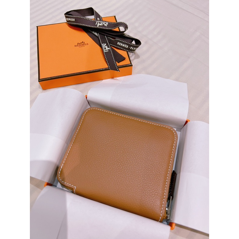 全新愛馬仕絲巾短夾 Silk'In Compact wallet Hermès
