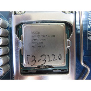 C.1155CPU- Intel Core i3-3220 處理器 3M 快取記憶體，3.30 GHz 直購價50