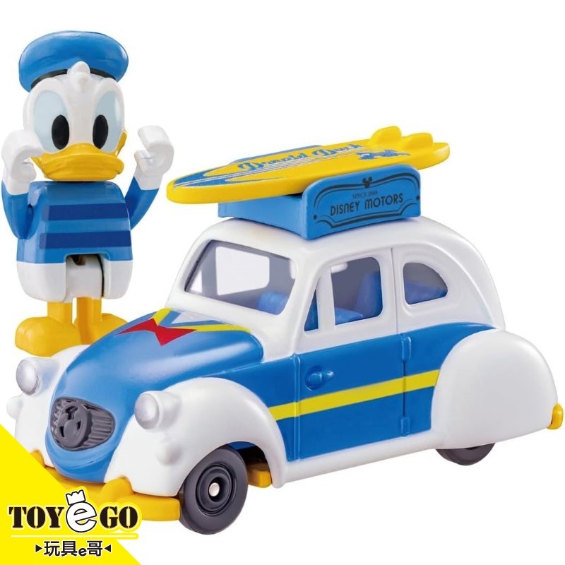 TOMICA Dream #179 迪士尼 唐老鴨 衝浪旅行車 玩具e哥 91553
