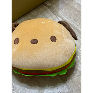 🍔漢堡帕恰狗 抱枕 全新現貨